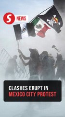 Mexico City protest turns violent amid outrage over insecurity, corruption