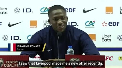 'I hope that my decision will be made soon' - Konate on Liverpool contract
