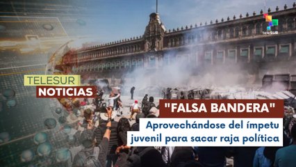 En México, manifestaciones de la ultra derecha atacan al gobierno de Claudia Sheinbaum