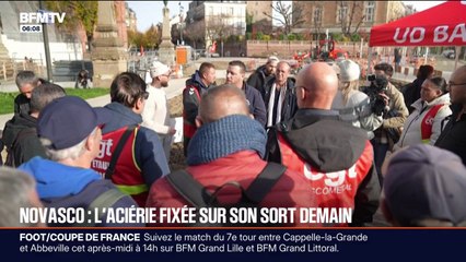 Novasco: la justice rendra ce lundi sa décision sur l'avenir de l'aciérie, en redressement judiciaire