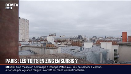Les emblématiques toits en zinc parisiens en sursis