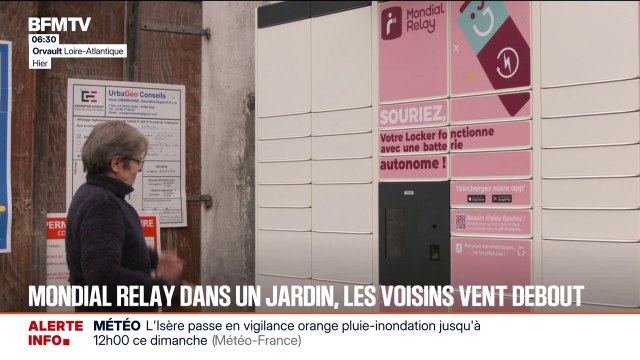 Orvault: des habitants vent debout contre l'installation de casiers Mondial Relay sous leurs fenêtres