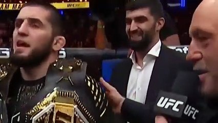 Islam Makhachev vs. Jack Della Maddalena - Post Fight Interview