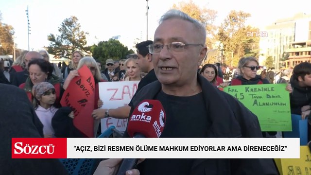 Emekliler: Açız, bizi resmen ölüme mahkum ediyorlar ama direneceğiz