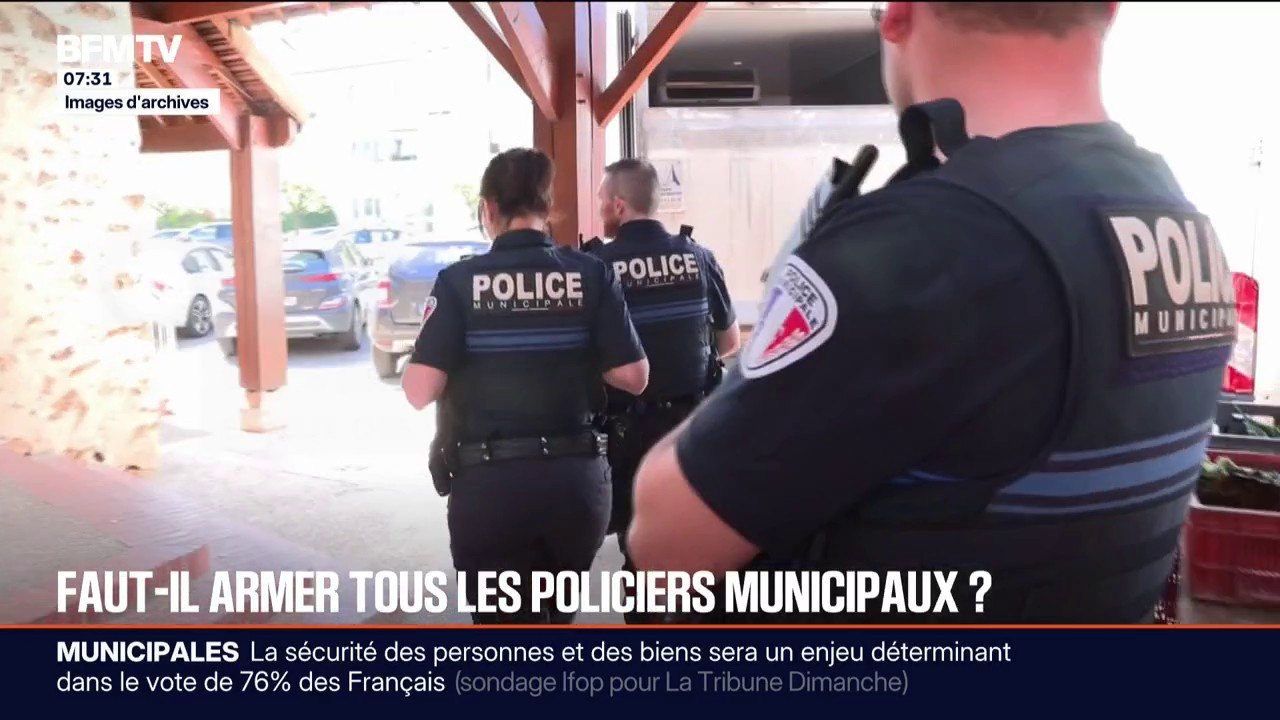 À quatre mois des élections municipales, l'armement de la police municipale au cœur des débats