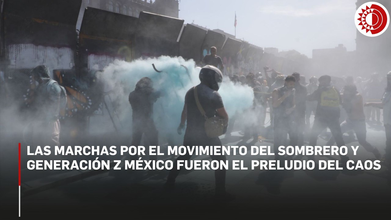 Enfrentamientos tras marchas al Zócalo: 40 detenidos y daños en sede de la SCJN