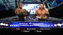 WWE Smackdown vs. Raw 2008 - Bobby Lashley vs. Triple H