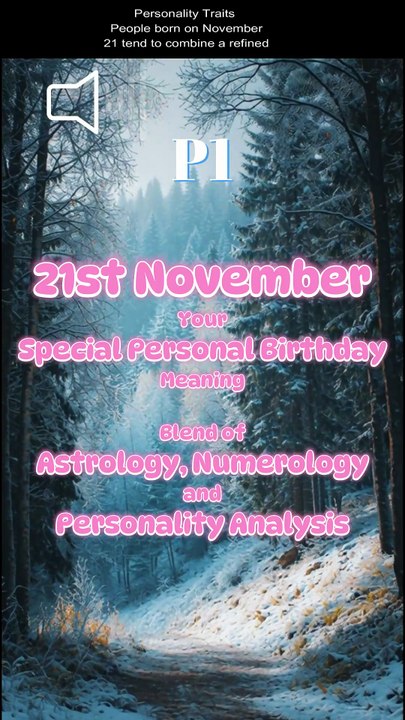 21 November 🌟 Timeless Birthday Messages !