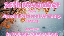 26 November 🌟 Timeless Birthday Messages !