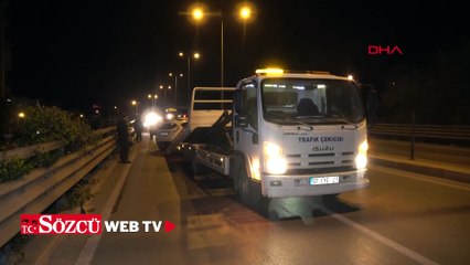 Antalya'da zincirleme kaza: 6 otomobil birbirine girdi