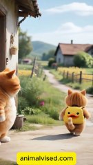 AI animated cat funny video | Cute & hilarious AI cat moments