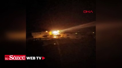 Diyarbakır'da trafoda patlamalar kamerada