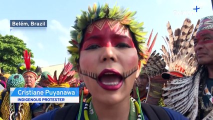 Indigenous Protestors Demand Land Rights, Inclusion at COP30 in Brazil