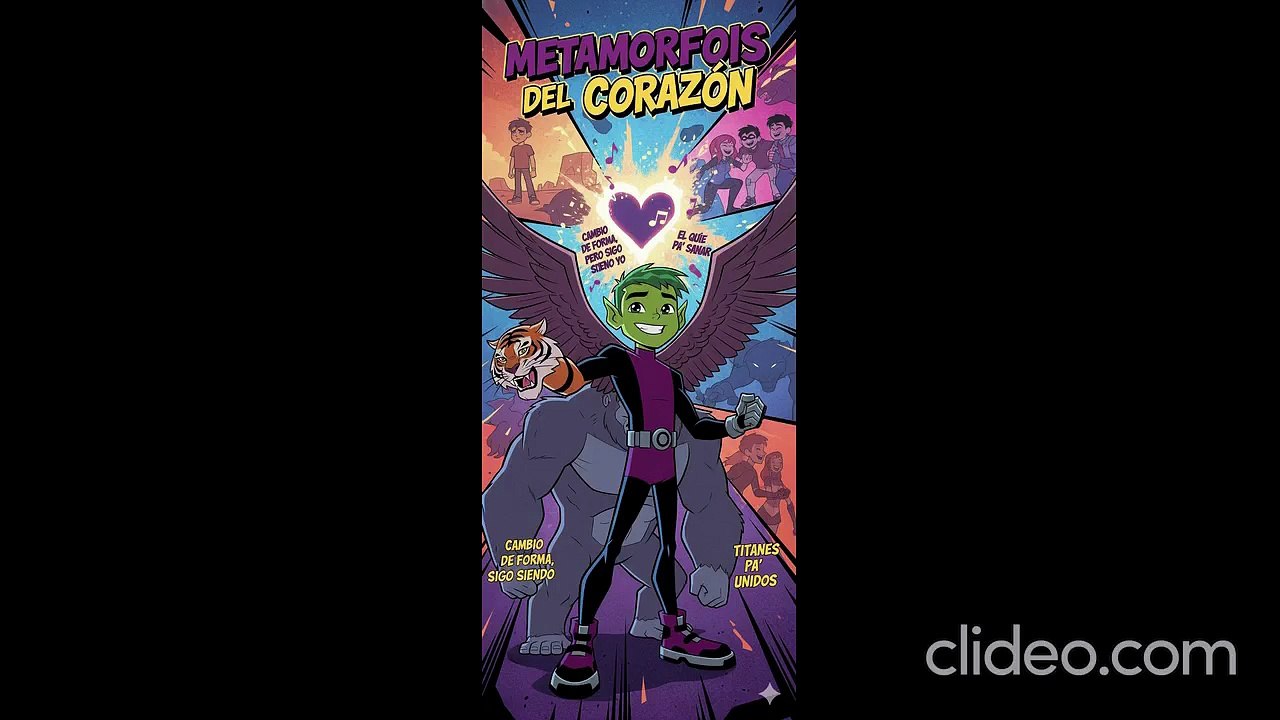 Teen titans chico bestia Metamorfosis del Corazón