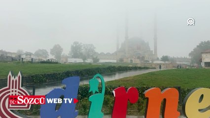 Edirne'de sis etkili oluyor