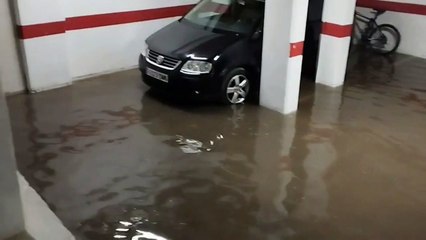 Efectos de la borrasca Claudia en Andalucía