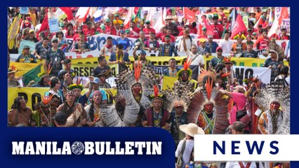 Climate protesters demand to be heard as they march on COP30 with costumes and drums