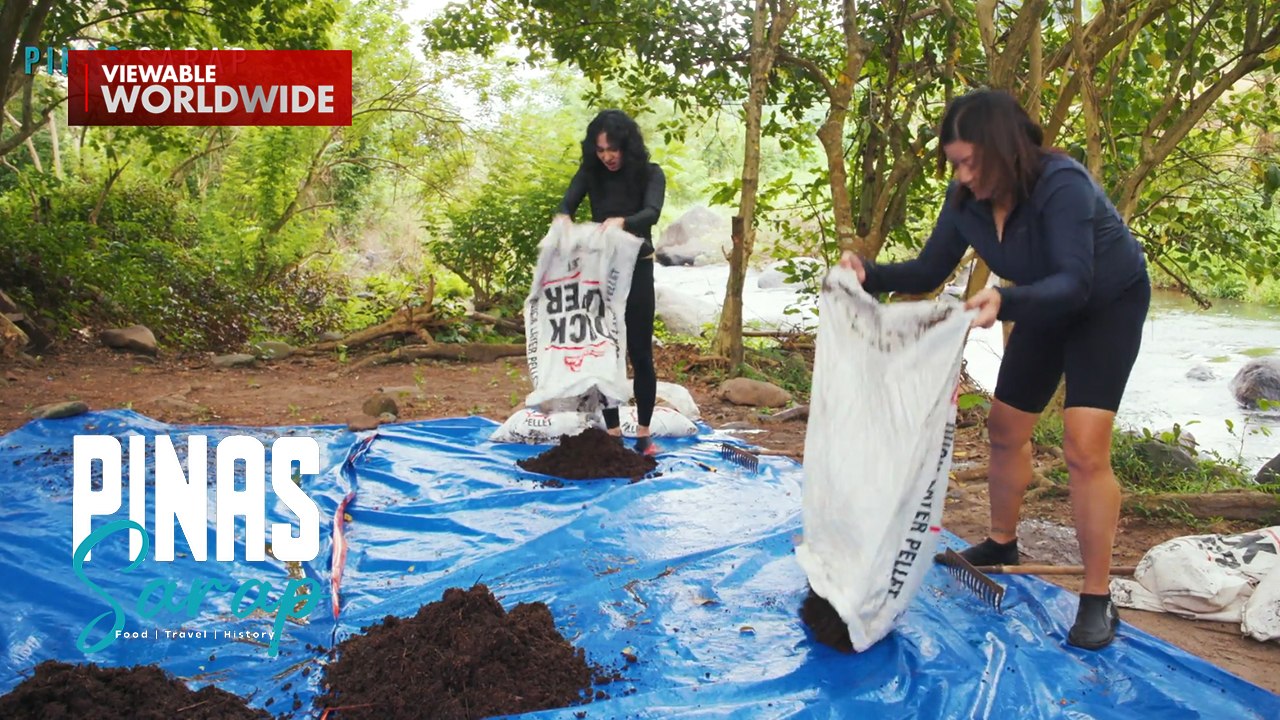 Sassa Gurl at Kara David, nagpaunahan maghango at magbilad ng cocopeat! | Pinas Sarap