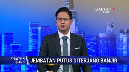 Jembatan Gantung Sepanjang 90 Meter di Cianjur Putus Diterjang Banjir, Akses 3 Desa Lumpuh!