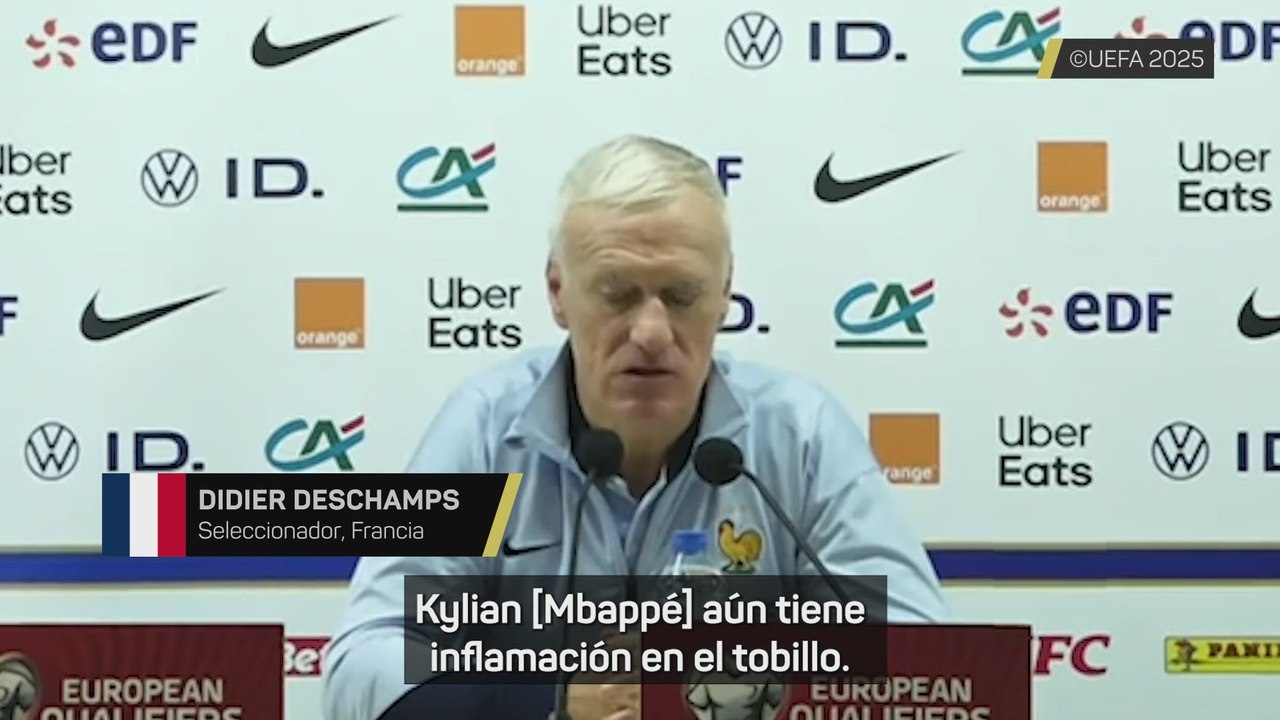 Deschamps libera a Mbappé: "Le he puesto a disposición del Real Madrid"
