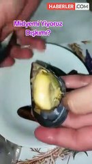 Bize ne yediriyorlar böyle! İçinden çıkanlar şok etti: İşte midyeye tövbe ettirecek görüntüler