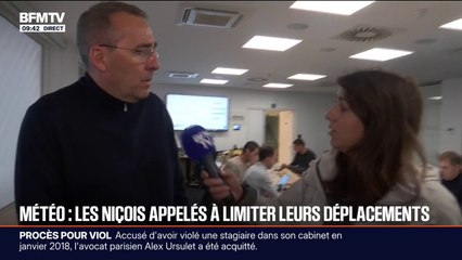 Pluie-inondation: les Niçois appelés à limiter leurs déplacements