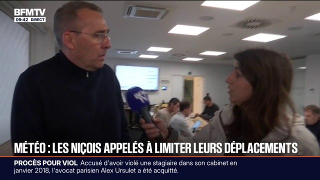 Pluie-inondation: les Niçois appelés à limiter leurs déplacements