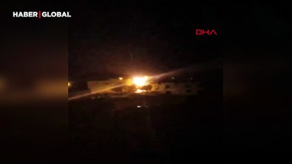 Diyarbakır'da trafoda patlamalar! O anlar kamerada