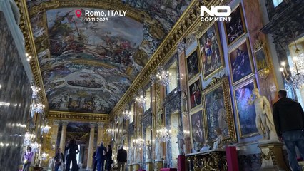Itália: por dentro do Palácio Colonna privado, vislumbre do património nobre italiano