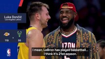 Doncic reveals how the Lakers can make LeBron's integration smooth