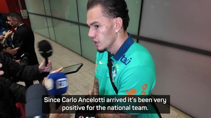 'It's been very positive' - Ederson hails Ancelotti appointment