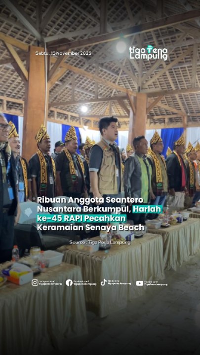 Ribuan Anggota Seantero Nusantara Berkumpul, Harlah ke-45 RAPI Pecahkan Keramaian Senaya Beach