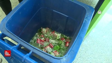 TBMM'nin yeni Sıfır Atık adımı depozito iade makineleri' hizmete alındı