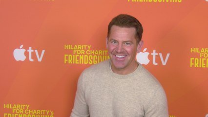Johnno Wilson attends Hilarity For Charity's "Friendsgiving" fundraising event