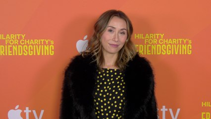 Caitlin Reilly attends Hilarity For Charity's "Friendsgiving" fundraising event