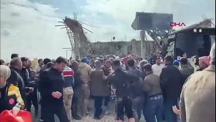 Şanlıurfa'da inşaatta göçük; 5 işçi yaralandı