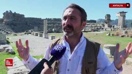 Antalya’daki Xanthos Antik Kenti ziyaretçilerini tarihe yolculuğa çıkarıyor