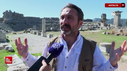 Antalya’daki Xanthos Antik Kenti ziyaretçilerini tarihe yolculuğa çıkarıyor