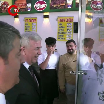 CHP'nin Kilis'teki Millet İradesine Sahip Çıkıyor mitingi... Mansur Yavaş, miting öncesi Gaziantep'te esnafı ziyaret etti