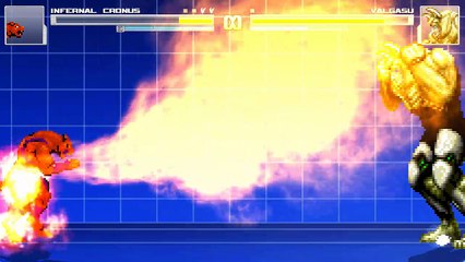M.U.G.E.N (Survival Mode) Infernal Cronus Longplay
