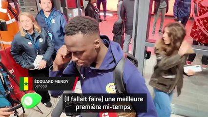 Mendy : ''Je pense qu'il y a eu de très bonnes choses''