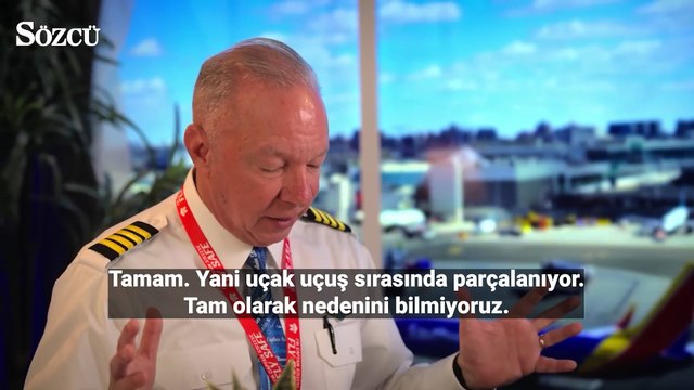 'Daha önce böyle bir şey görmemiştim' diyen Amerikalı pilot sabotajdan bahsediyor: Bir uçak, ne kadar eski olursa olsun, uçuş sırasında böyle parçalanmaz!