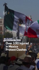 Over 100 Injured In Mexico Protest Clashes