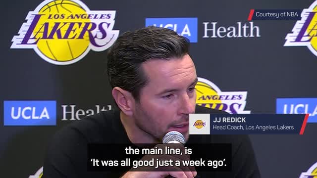 JJ Redick sums up Lakers' season with Jay-Z reference