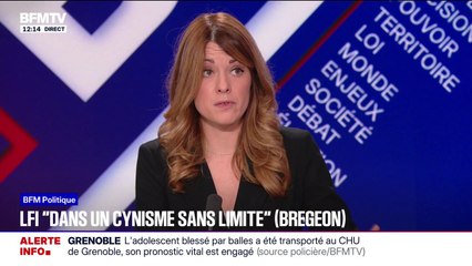 Motion de censure de LFI: Maud Bregeon (porte-parole du gouvernement) dénonce un "cynisme sans limite"