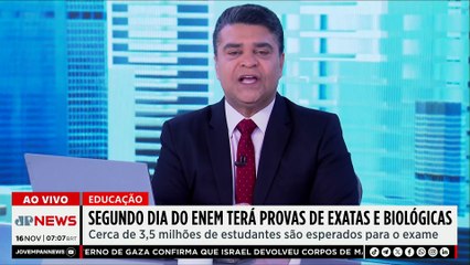 Segundo dia do Enem tem provas de Exatas e Biológicas