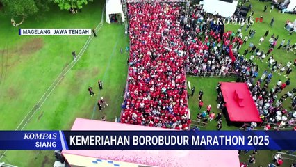 Borobudur Marathon 2025 Makin Meriah! Ribuan Pelari Rayakan Stride to Glory di Magelang