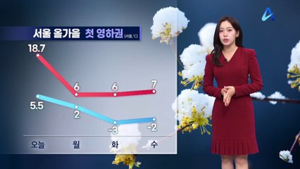 [날씨]밤사이 기온 곤두박질…모레 서울 올가을 첫 영하권
