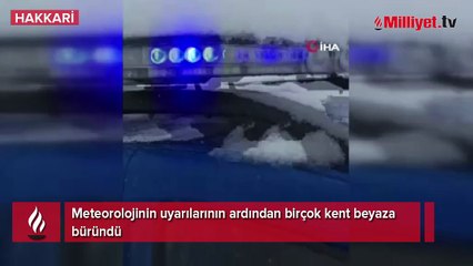 Meteoroloji uyarmıştı! Kar felaketi: Yollar kapandı, irtibat kesildi