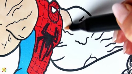 Mutant Spiderman VS Mutant Batman Coloring Pages - Spiderman VS Batman Coloring - Coloring Pages